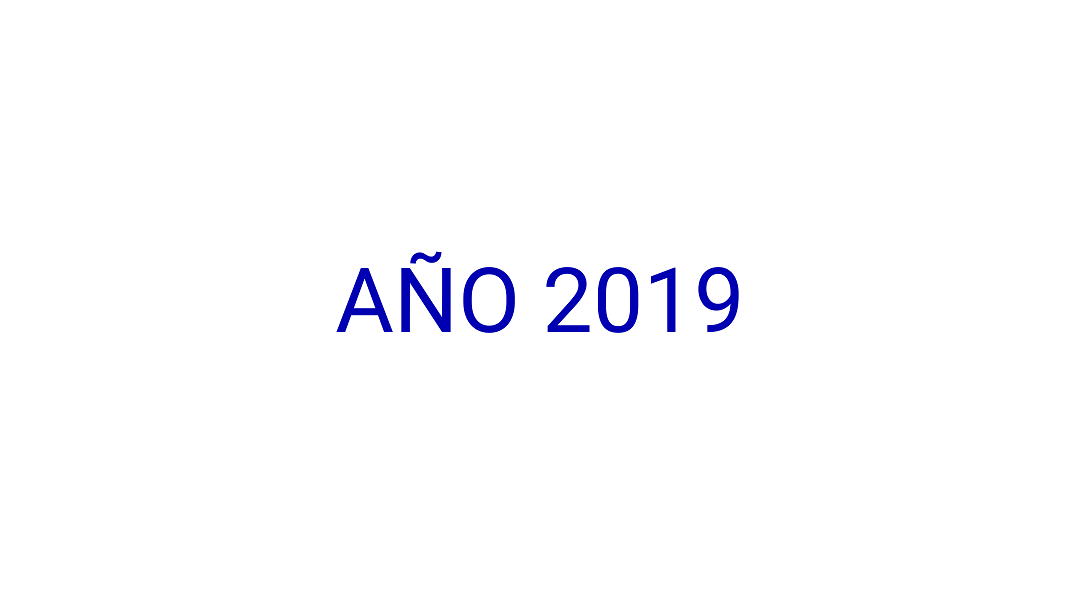Año 2019